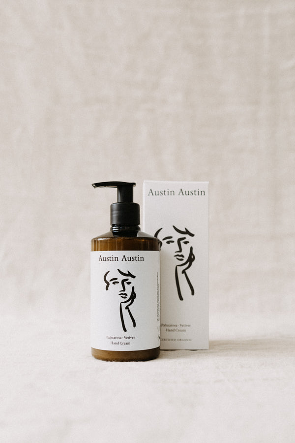 Austin Austin Palmarosa & Vetiver Organic Hand Cream