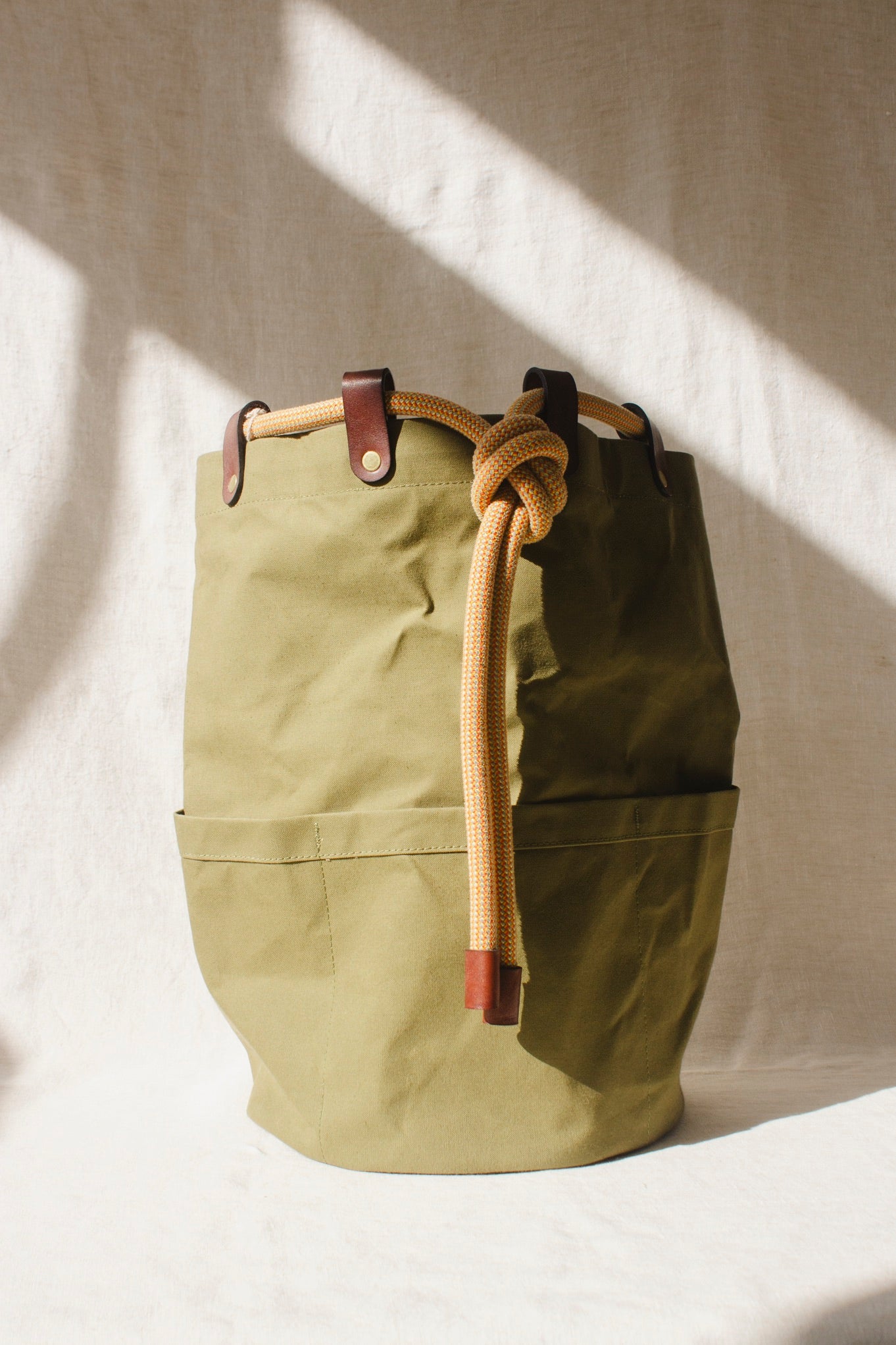 Francli Craftwear Ditty Backpack-Tote Bag-Francli Craftwear-Ondine Ash
