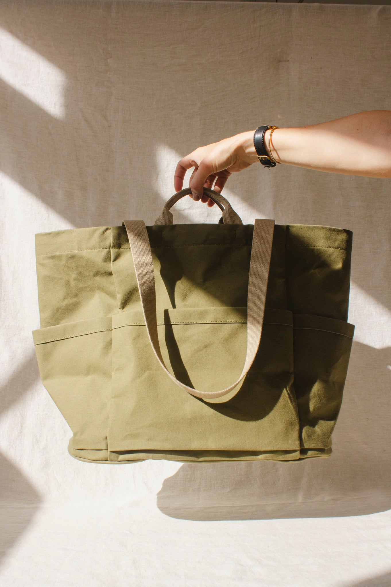 Francli Craftwear Tote Bags-Tote Bag-Francli Craftwear-Ondine Ash