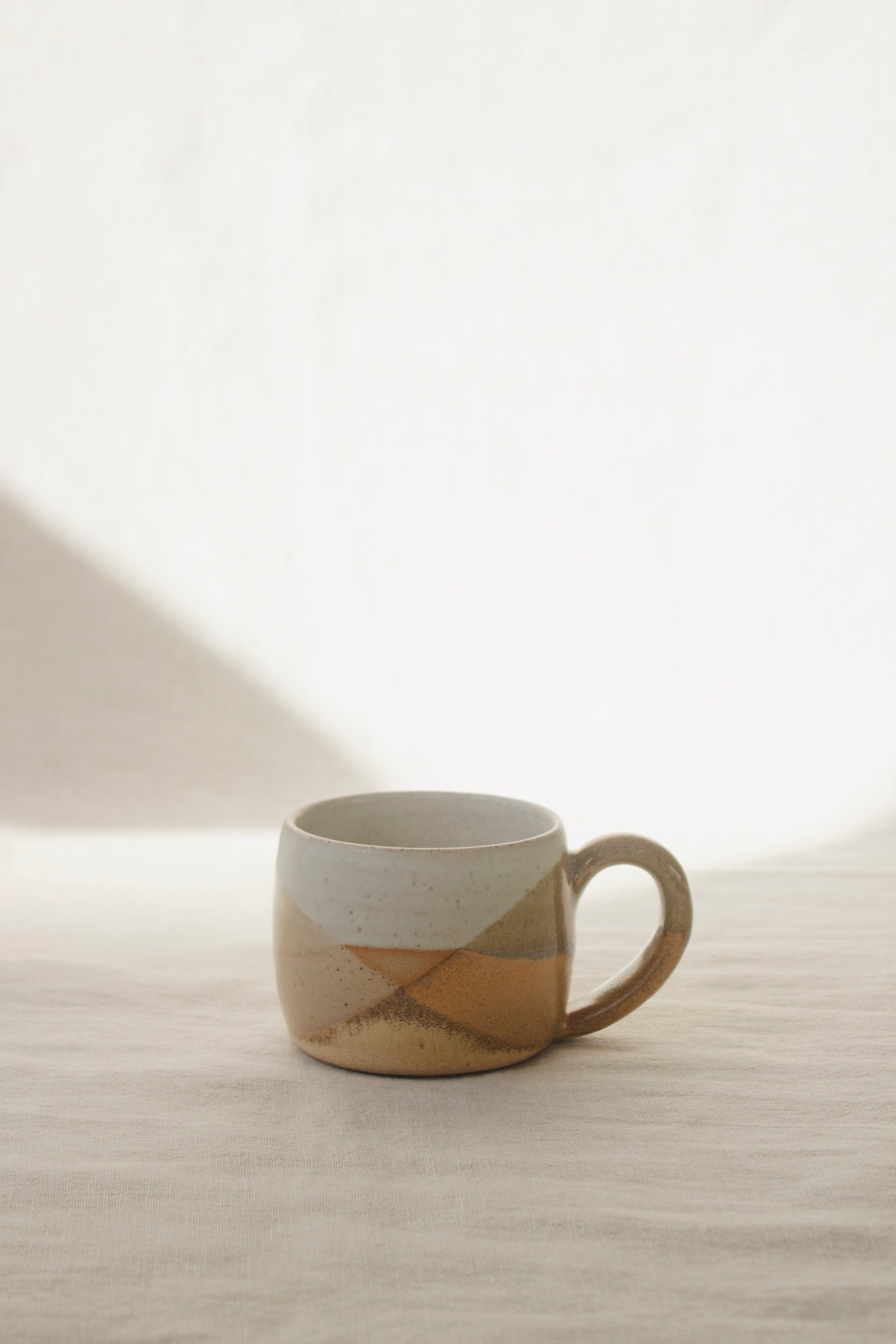 Liz Vidal Mug | Rust + Caramel-Ceramic-Liz Vidal-Short-Caramel-Ondine Ash