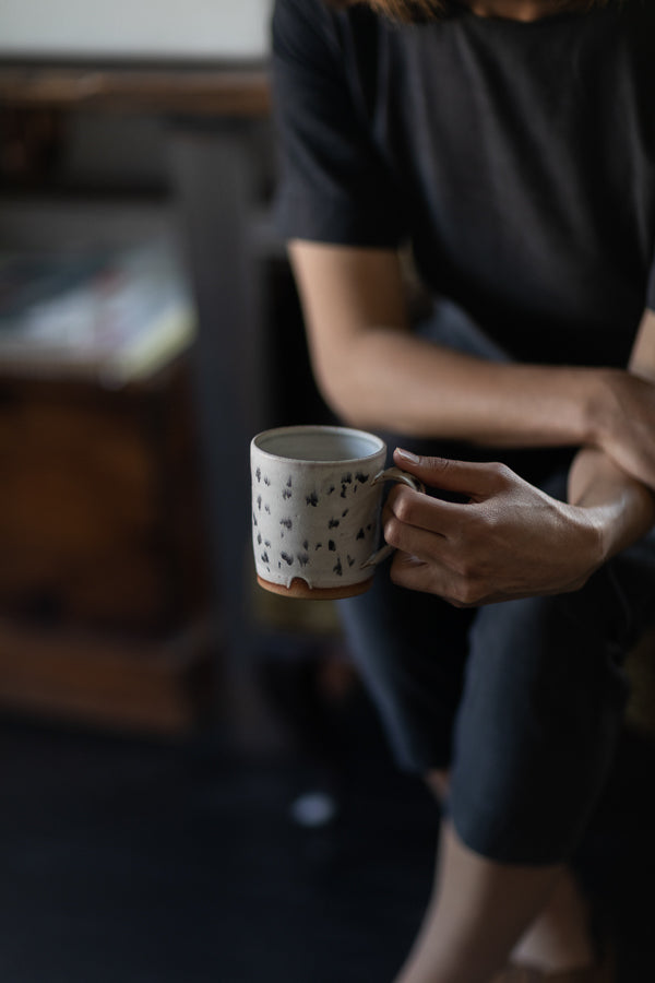 Pip Hartle Mugs | Black-Ceramic-Pip Hartle-Ondine Ash