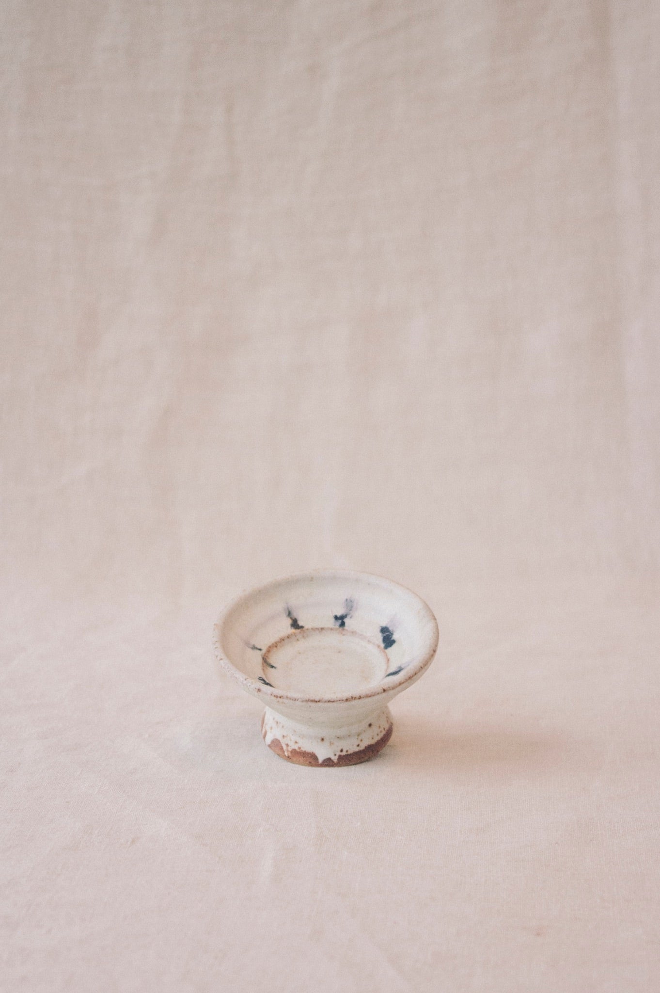 Pip Hartle Stubby Candle Holders-Ceramic-Pip Hartle-Dotty-Ondine Ash