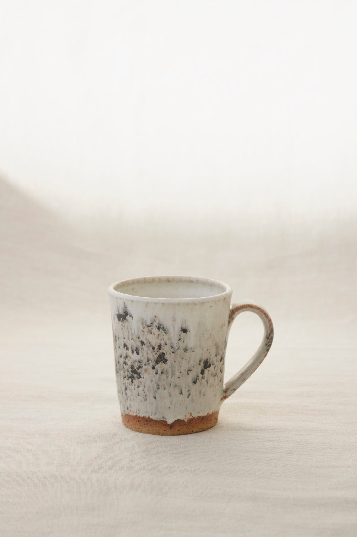 Pip Hartle Mugs | Black-Ceramic-Pip Hartle-Eggshell-Ondine Ash
