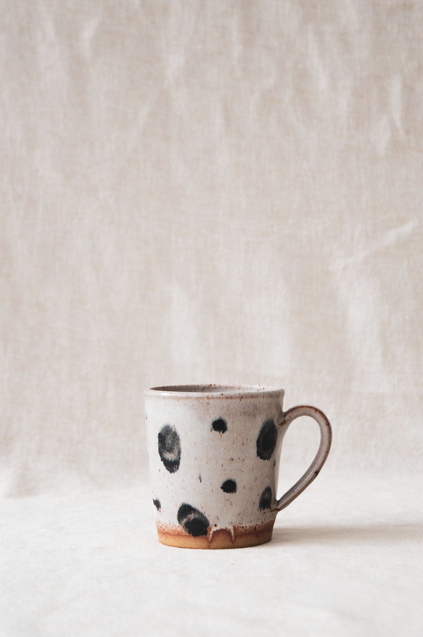Pip Hartle Mugs | Black-Ceramic-Pip Hartle-Big Dot-Ondine Ash
