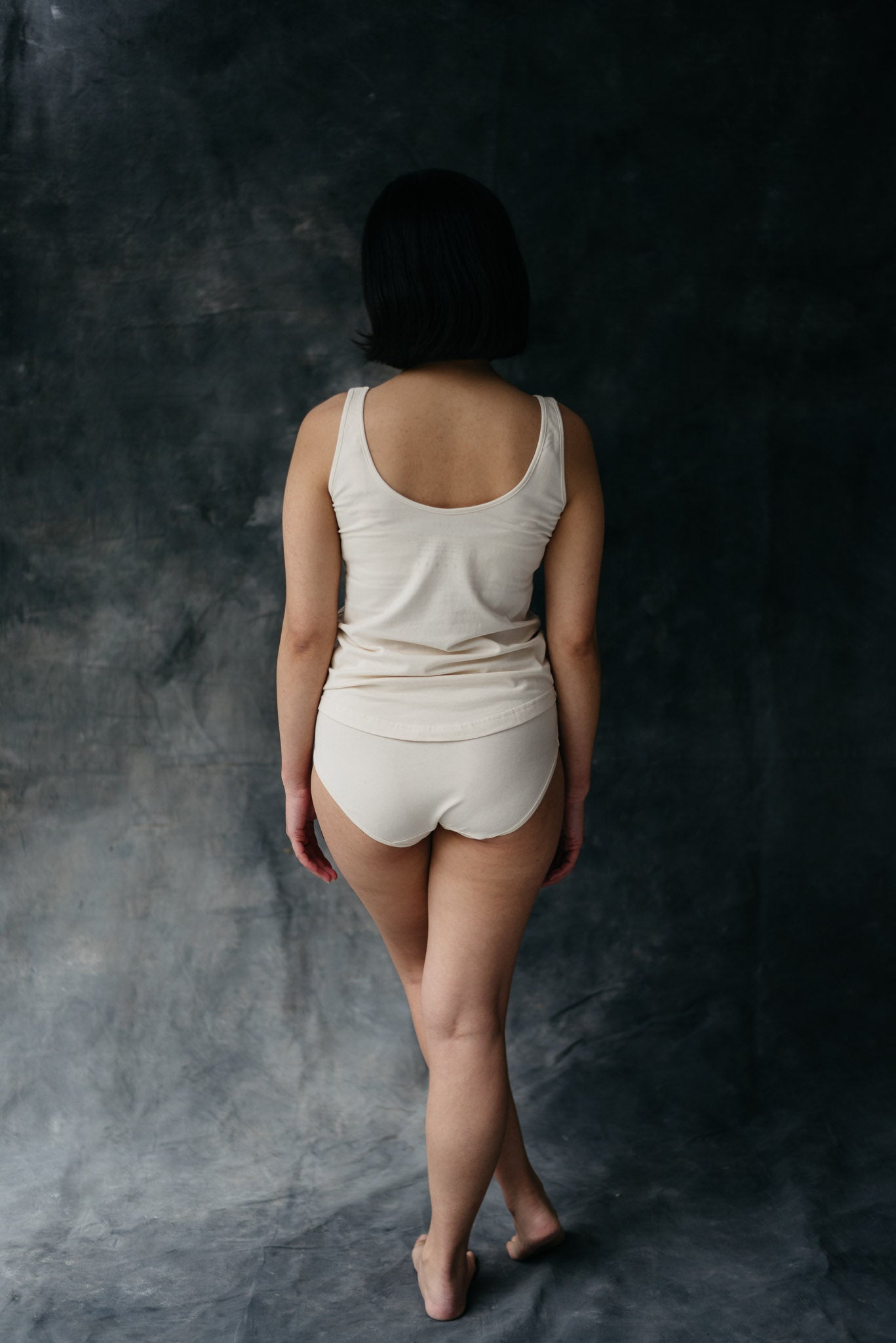 Pico Organic Cotton Vest | Ecru