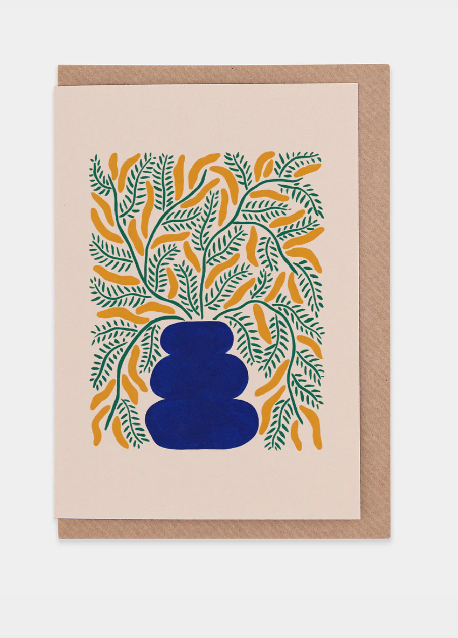 Loosey Goosey Wattle Greetings Card