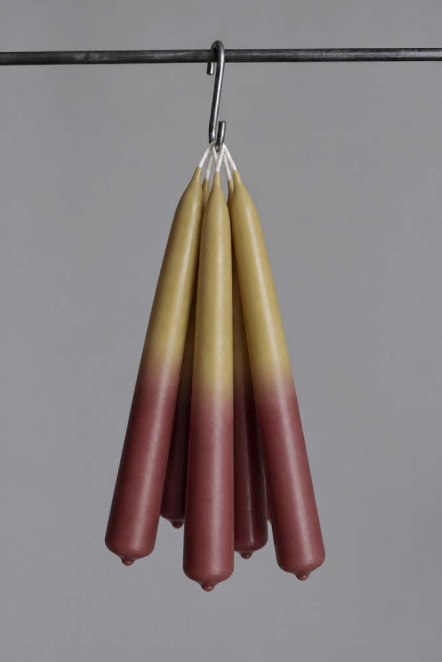 Wax Atelier Double Dipped Candles | Red Heather