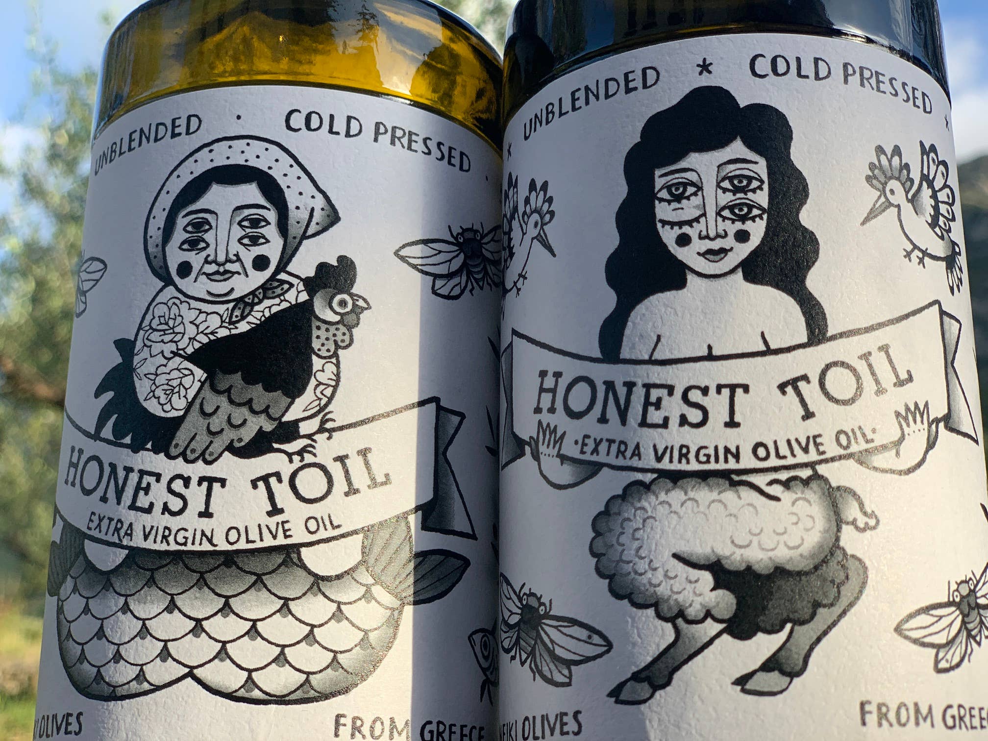 Honest Toil | Cold Pressed Extra Virgin Olive Oil | Ondine Ash