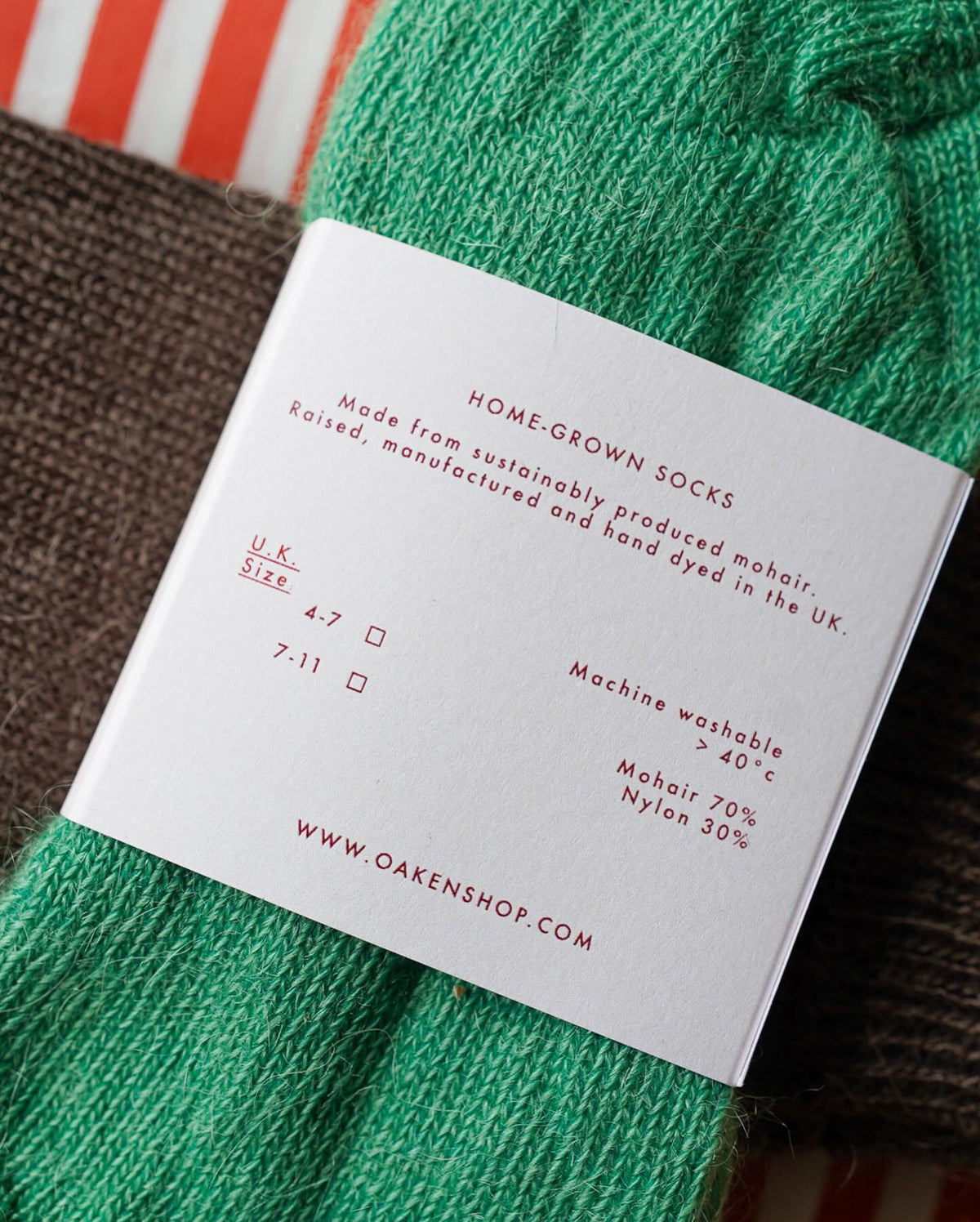 Oaken Mohair Socks | Butter-Socks-Oaken-Ondine Ash