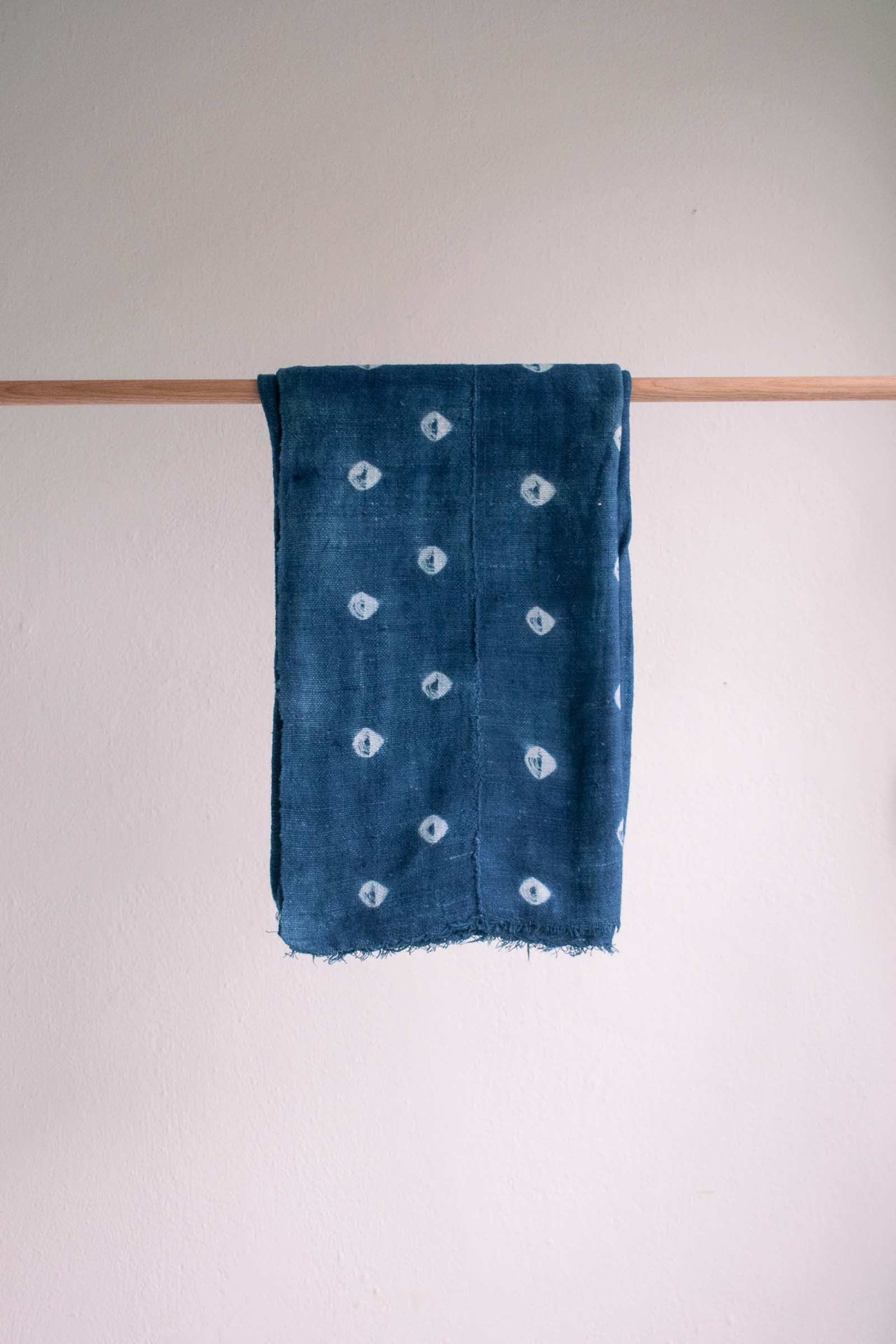 Indigo Mali Blanket-Blanket-Ondine Ash-Ondine Ash