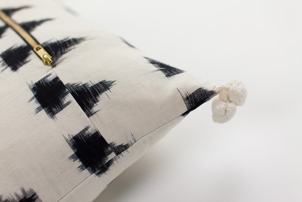 Frida Triangle Cushion - Ondine Ash