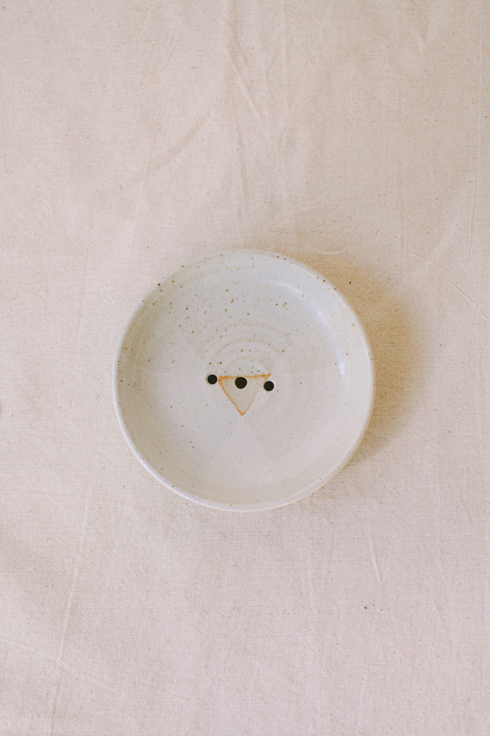 Liz Vidal Soap Dish Abstract Glaze
