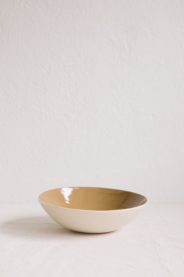 Brickett Davda Bowls in Mustard