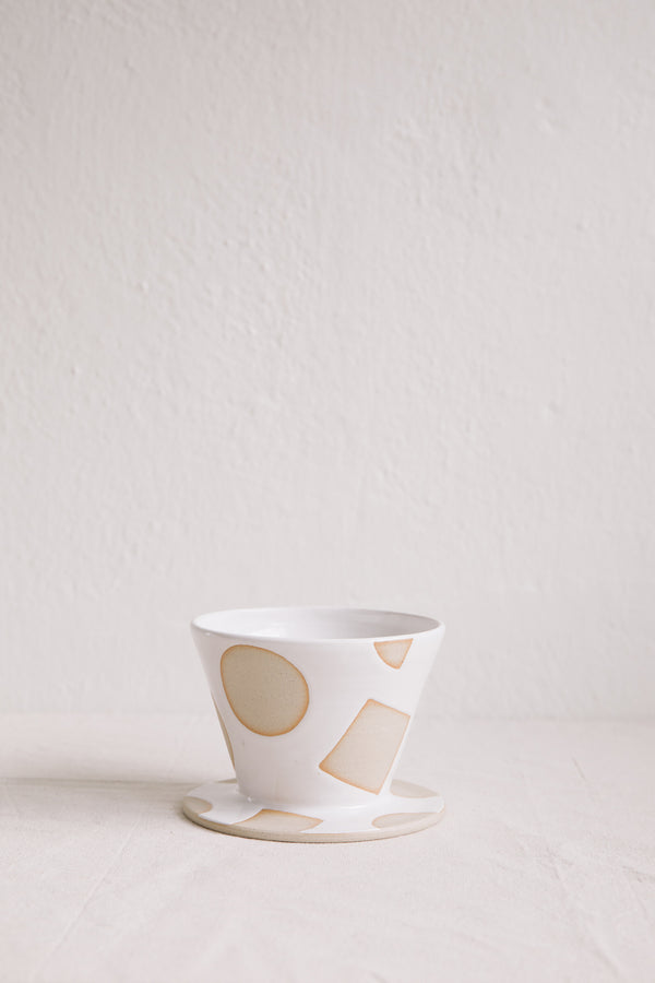 Hannah Bould Coffee Dripper White