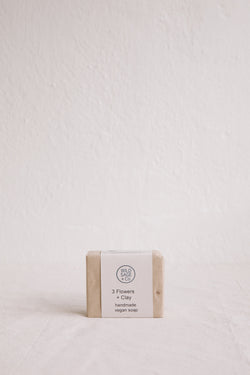 3 Flowers & Clay Soap