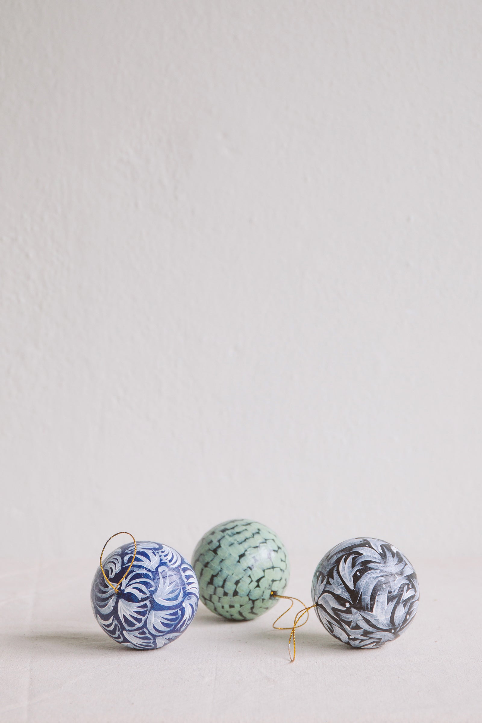 Hand Painted Bauble-Wooden Items-Ondine Ash-Ondine Ash