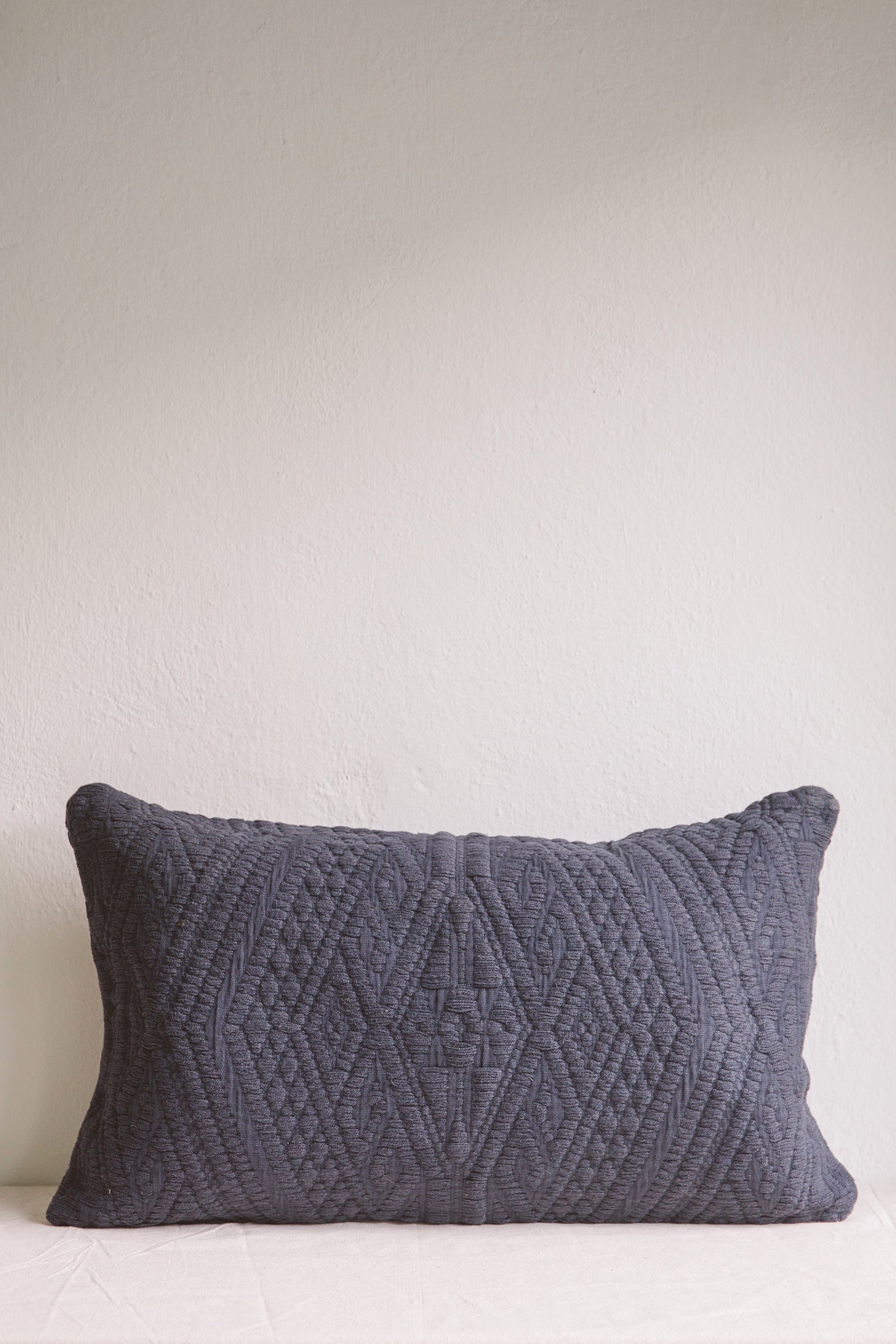 Iris Plain Cushion-Cushion-Ondine Ash-Ondine Ash