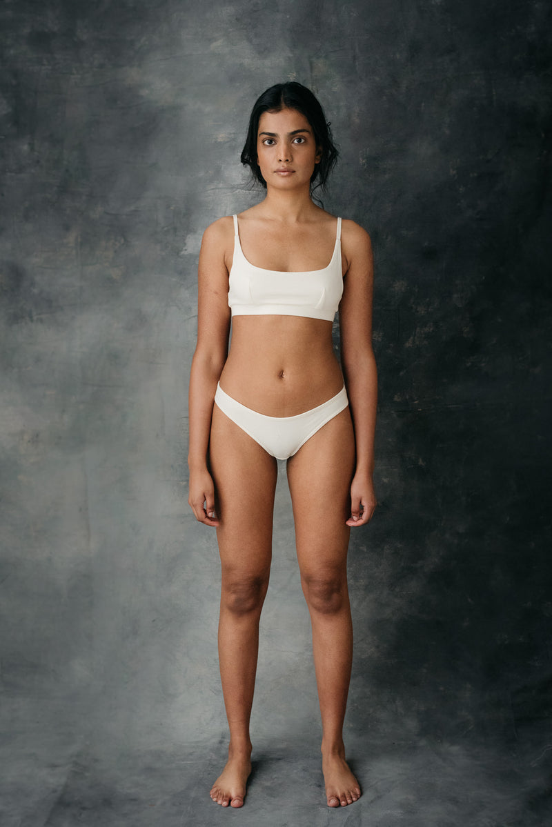 Pico Low Rise Knickers Ecru