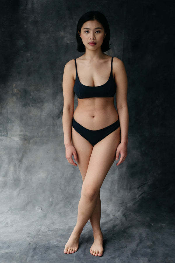 Pico Low Rise Knickers | Charcoal