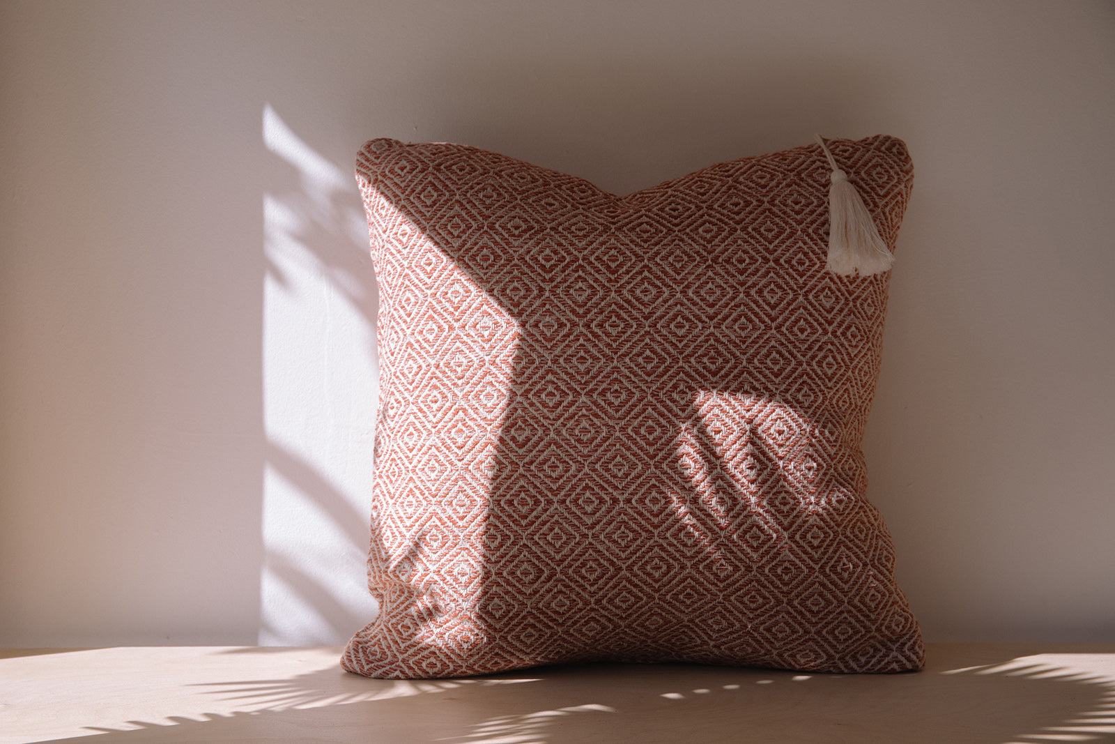 Lulu Blush Diamond Cushion-Cushion-Ondine Ash-Ondine Ash