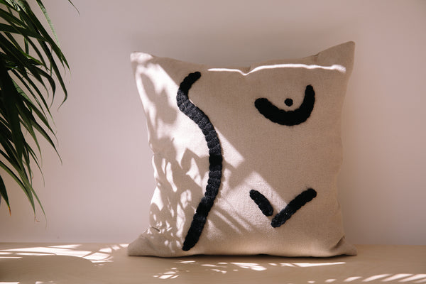 Laurie Maun Linen Cushion | Nudie