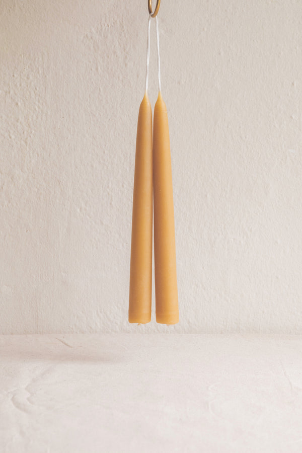 Beeswax Candles | Long Dining Pair