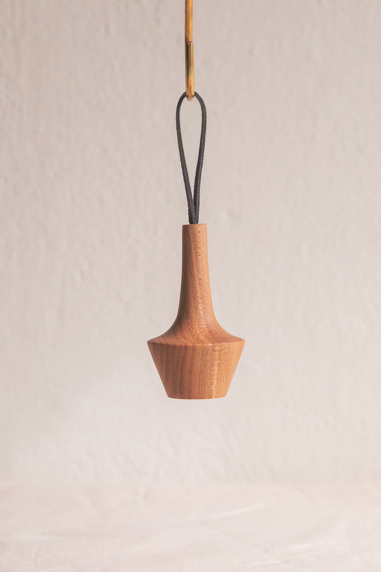 Hand Turned Wooden Bauble | Vase